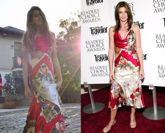 Kaia Gerber, Cindy Crawford Kaia Gerber, Cindy Crawford
